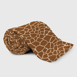 Плед флисовый Пятнистая шкура жирафа, цвет: 3D-велсофт — фото 2