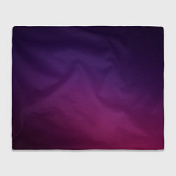 Плед флисовый Малиновый градиент, цвет: 3D-велсофт
