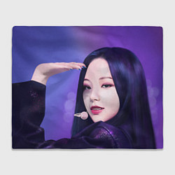 Плед флисовый Ю Джи Мин - Aespa, цвет: 3D-велсофт