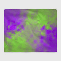 Плед флисовый Октябрьский шум, цвет: 3D-велсофт