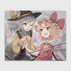 Плед Touhou Project Койши Комейдзи и Фландр Скарлет