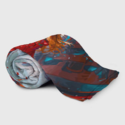 Плед флисовый Аска Еванеглион, цвет: 3D-велсофт — фото 2