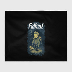 Плед флисовый Fallout boy, цвет: 3D-велсофт