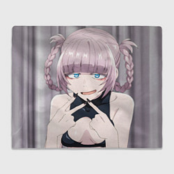 Плед флисовый Yofukashi no Uta Надзуна Нанакуса, цвет: 3D-велсофт