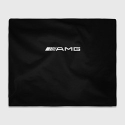 Плед флисовый Amg sport mercedes, цвет: 3D-велсофт