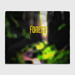 Плед флисовый The forest game, цвет: 3D-велсофт