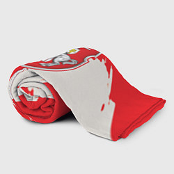Плед флисовый Belarus герб краски, цвет: 3D-велсофт — фото 2