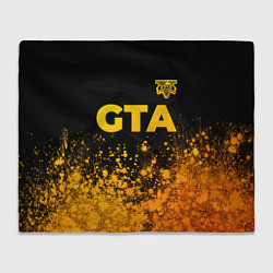 Плед GTA - gold gradient посередине