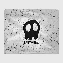 Плед Babymetal glitch на светлом фоне