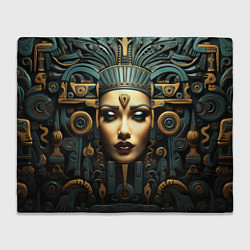 Плед флисовый Египетские царицы, цвет: 3D-велсофт