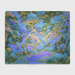 Плед флисовый Разноцветный витраж, цвет: 3D-велсофт