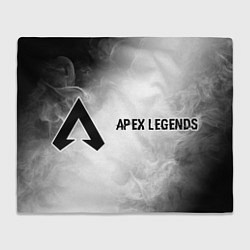 Плед флисовый Apex Legends glitch на светлом фоне по-горизонтали, цвет: 3D-велсофт