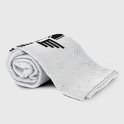 Плед флисовый Manowar glitch на светлом фоне, цвет: 3D-велсофт — фото 2