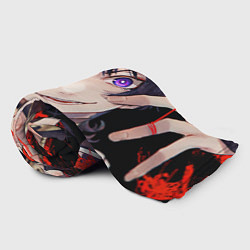 Плед флисовый Genshin Impact Scaramouche, цвет: 3D-велсофт — фото 2