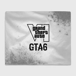 Плед GTA6 glitch на светлом фоне