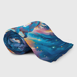 Плед флисовый Космический скакун, цвет: 3D-велсофт — фото 2