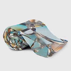 Плед флисовый Грани стеклянного камня, цвет: 3D-велсофт — фото 2
