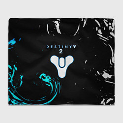 Плед флисовый Destiny space color game, цвет: 3D-велсофт