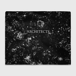 Плед флисовый Architects black ice, цвет: 3D-велсофт
