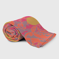 Плед флисовый Цветной яркий камуфляж, цвет: 3D-велсофт — фото 2