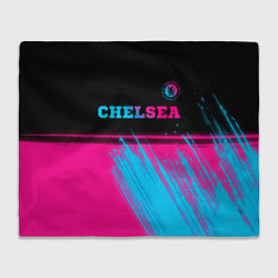 Плед Chelsea - neon gradient посередине