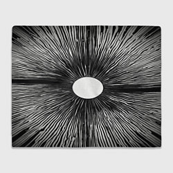 Плед флисовый Поглощение, цвет: 3D-велсофт