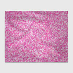 Плед флисовый Светло-розовый текстура напыление, цвет: 3D-велсофт