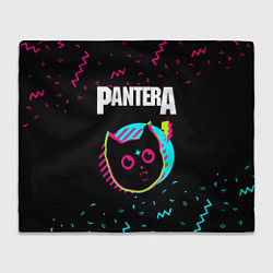 Плед флисовый Pantera - rock star cat, цвет: 3D-велсофт