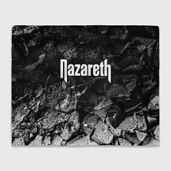 Плед флисовый Nazareth black graphite, цвет: 3D-велсофт