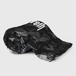 Плед флисовый Nazareth black graphite, цвет: 3D-велсофт — фото 2