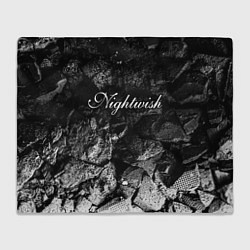 Плед флисовый Nightwish black graphite, цвет: 3D-велсофт