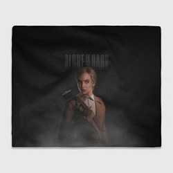 Плед флисовый Alone in the dark - Emily Hartwood, цвет: 3D-велсофт