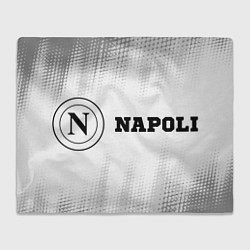 Плед флисовый Napoli sport на светлом фоне по-горизонтали, цвет: 3D-велсофт
