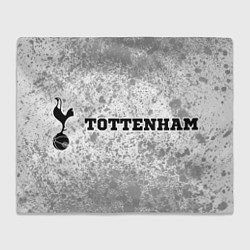 Плед флисовый Tottenham sport на светлом фоне по-горизонтали, цвет: 3D-велсофт