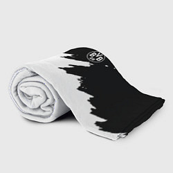 Плед флисовый Borussia краски белые, цвет: 3D-велсофт — фото 2