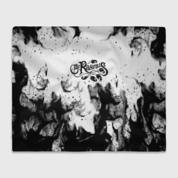 Плед флисовый Rasmus smoke steel, цвет: 3D-велсофт