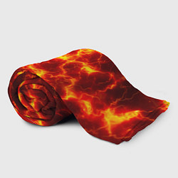 Плед флисовый Текстура огня, цвет: 3D-велсофт — фото 2