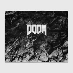 Плед Doom black graphite