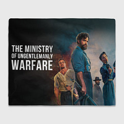 Плед флисовый Министерство неджентльменских дел - Гай Ричи, цвет: 3D-велсофт