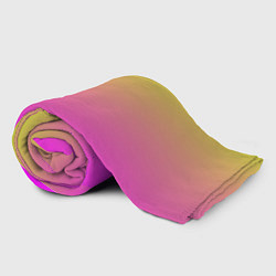 Плед флисовый Градиент яркий, цвет: 3D-велсофт — фото 2