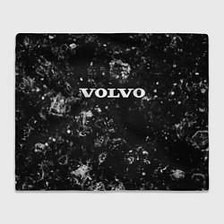 Плед флисовый Volvo black ice, цвет: 3D-велсофт