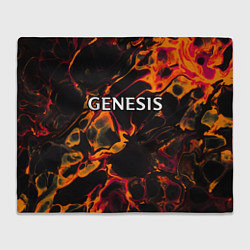 Плед флисовый Genesis red lava, цвет: 3D-велсофт