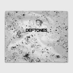 Плед флисовый Deftones dirty ice, цвет: 3D-велсофт