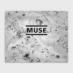 Плед флисовый Muse dirty ice, цвет: 3D-велсофт