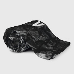 Плед флисовый PSV black graphite, цвет: 3D-велсофт — фото 2