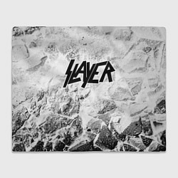 Плед Slayer white graphite