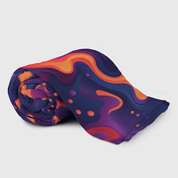 Плед флисовый Неоновый спектр, цвет: 3D-велсофт — фото 2