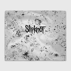 Плед флисовый Slipknot dirty ice, цвет: 3D-велсофт