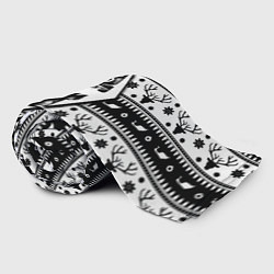 Плед флисовый The Elder Scrolls winter deer pattern, цвет: 3D-велсофт — фото 2