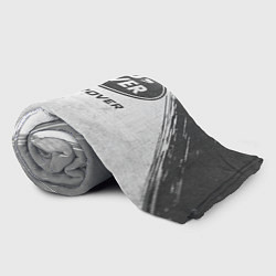 Плед флисовый Land Rover - white gradient, цвет: 3D-велсофт — фото 2